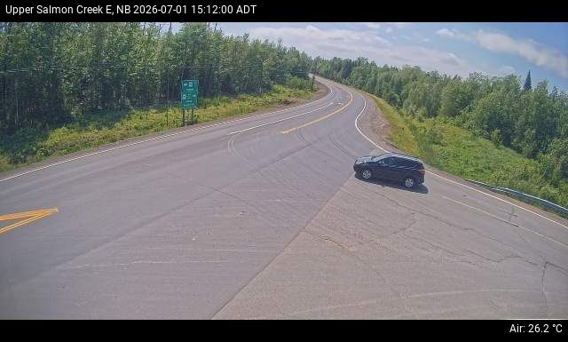 Web Cam image of Upper Salmon Creek (NB Highway 10)