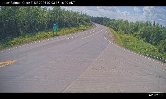 Web Cam image of Upper Salmon Creek (NB Highway 10)