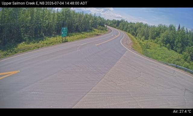 Web Cam image of Upper Salmon Creek (NB Highway 10)