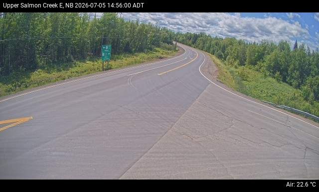 Web Cam image of Upper Salmon Creek (NB Highway 10)