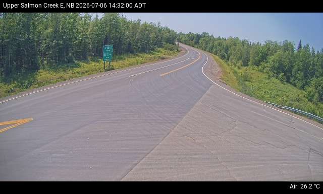 Web Cam image of Upper Salmon Creek (NB Highway 10)