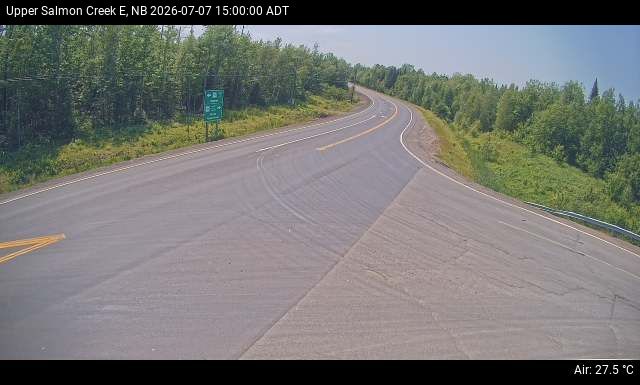 Web Cam image of Upper Salmon Creek (NB Highway 10)