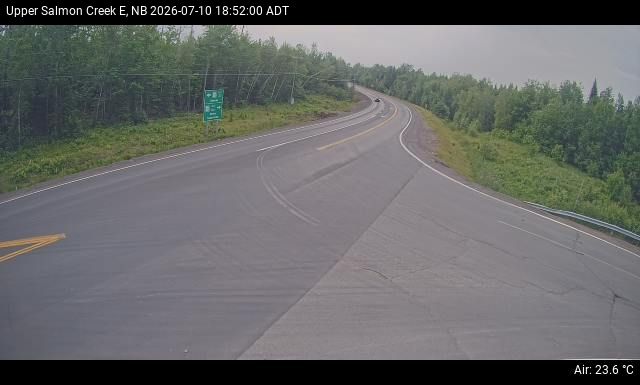 Web Cam image of Upper Salmon Creek (NB Highway 10)