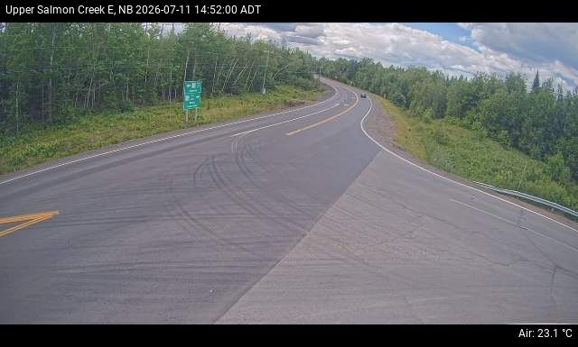 Web Cam image of Upper Salmon Creek (NB Highway 10)