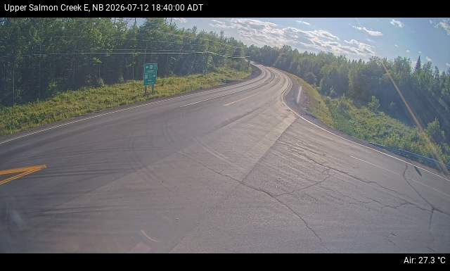 Web Cam image of Upper Salmon Creek (NB Highway 10)