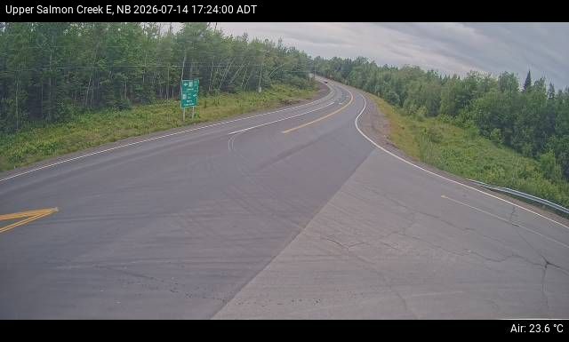 Web Cam image of Upper Salmon Creek (NB Highway 10)