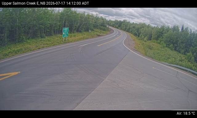 Web Cam image of Upper Salmon Creek (NB Highway 10)