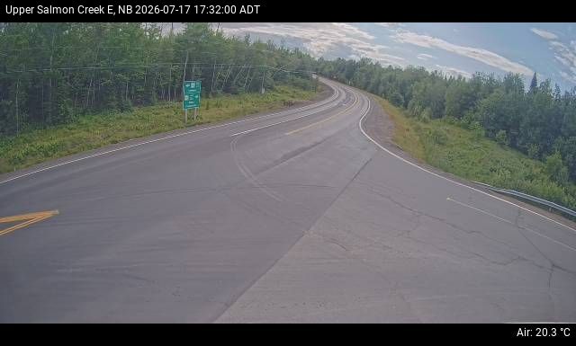 Web Cam image of Upper Salmon Creek (NB Highway 10)