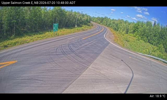 Web Cam image of Upper Salmon Creek (NB Highway 10)