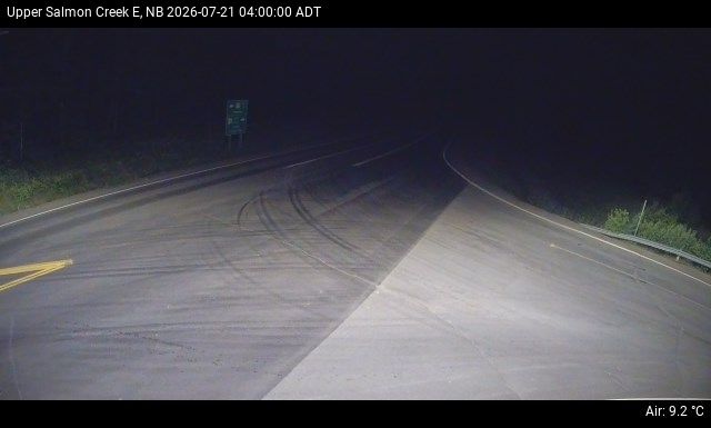Web Cam image of Upper Salmon Creek (NB Highway 10)