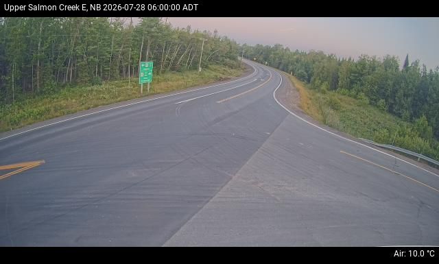 Web Cam image of Upper Salmon Creek (NB Highway 10)