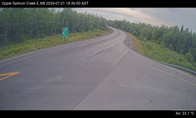 Web Cam image of Upper Salmon Creek (NB Highway 10)
