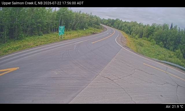 Web Cam image of Upper Salmon Creek (NB Highway 10)