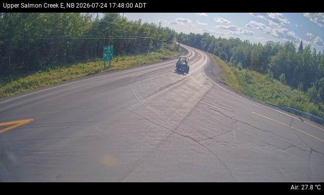 Web Cam image of Upper Salmon Creek (NB Highway 10)