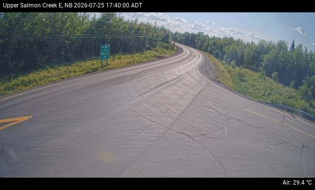 Web Cam image of Upper Salmon Creek (NB Highway 10)