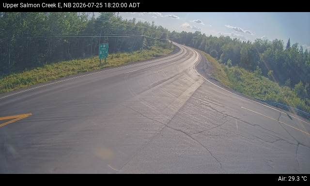 Web Cam image of Upper Salmon Creek (NB Highway 10)