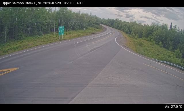Web Cam image of Upper Salmon Creek (NB Highway 10)