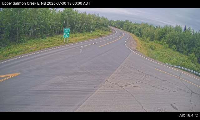 Web Cam image of Upper Salmon Creek (NB Highway 10)