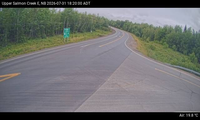 Web Cam image of Upper Salmon Creek (NB Highway 10)