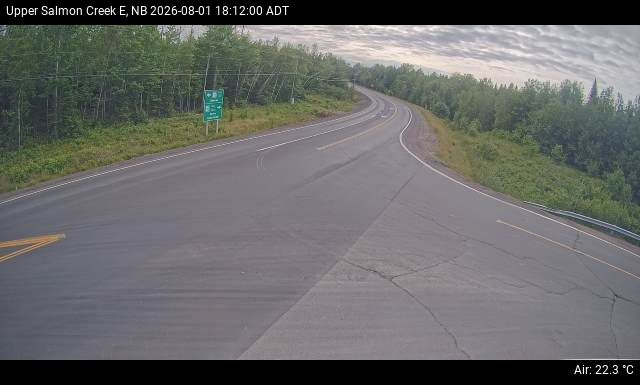 Web Cam image of Upper Salmon Creek (NB Highway 10)