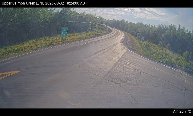Web Cam image of Upper Salmon Creek (NB Highway 10)