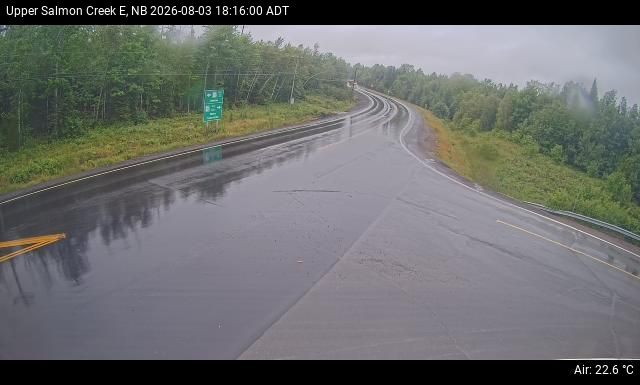 Web Cam image of Upper Salmon Creek (NB Highway 10)