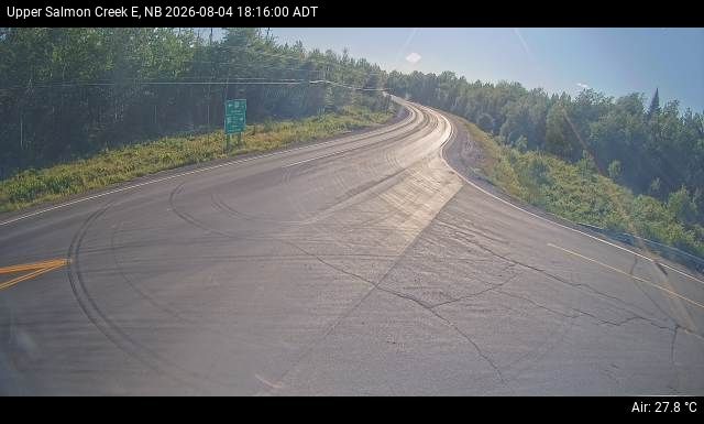 Web Cam image of Upper Salmon Creek (NB Highway 10)