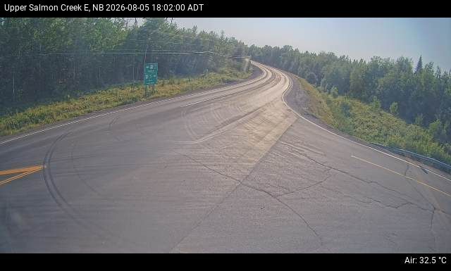 Web Cam image of Upper Salmon Creek (NB Highway 10)