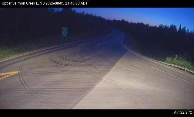 Web Cam image of Upper Salmon Creek (NB Highway 10)