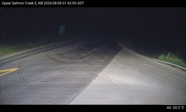 Web Cam image of Upper Salmon Creek (NB Highway 10)