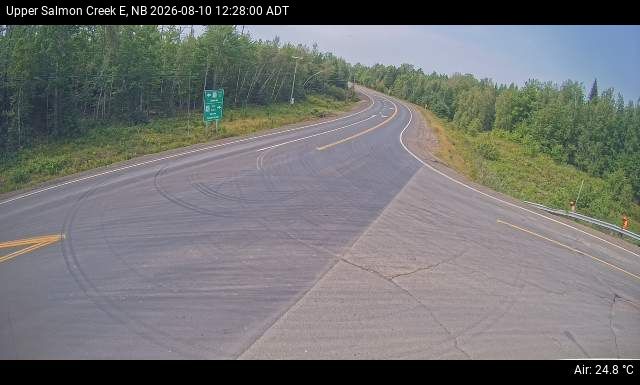 Web Cam image of Upper Salmon Creek (NB Highway 10)