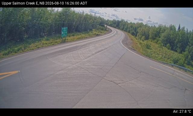 Web Cam image of Upper Salmon Creek (NB Highway 10)