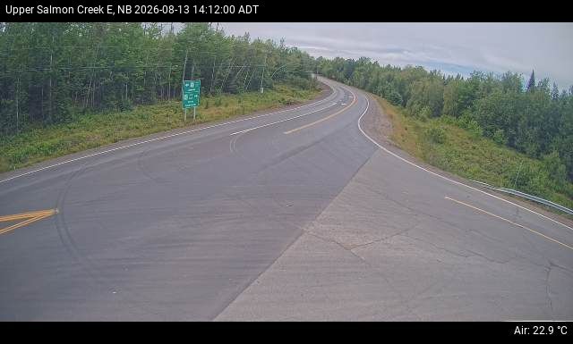 Web Cam image of Upper Salmon Creek (NB Highway 10)