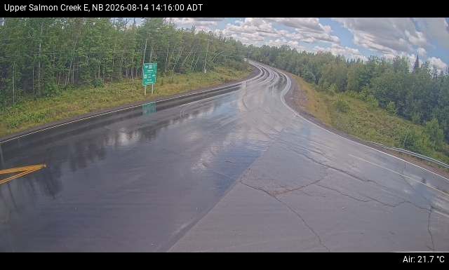 Web Cam image of Upper Salmon Creek (NB Highway 10)