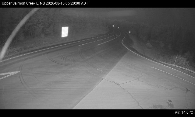 Web Cam image of Upper Salmon Creek (NB Highway 10)