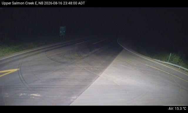 Web Cam image of Upper Salmon Creek (NB Highway 10)