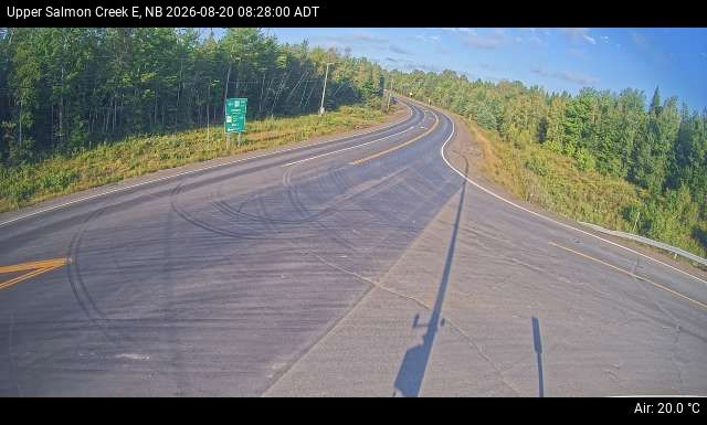 Web Cam image of Upper Salmon Creek (NB Highway 10)