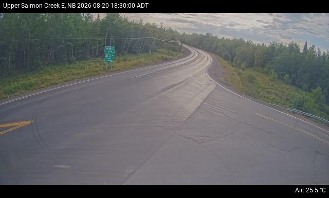 Web Cam image of Upper Salmon Creek (NB Highway 10)