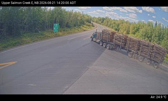 Web Cam image of Upper Salmon Creek (NB Highway 10)