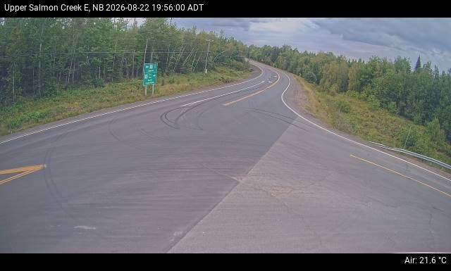 Web Cam image of Upper Salmon Creek (NB Highway 10)