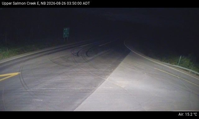 Web Cam image of Upper Salmon Creek (NB Highway 10)