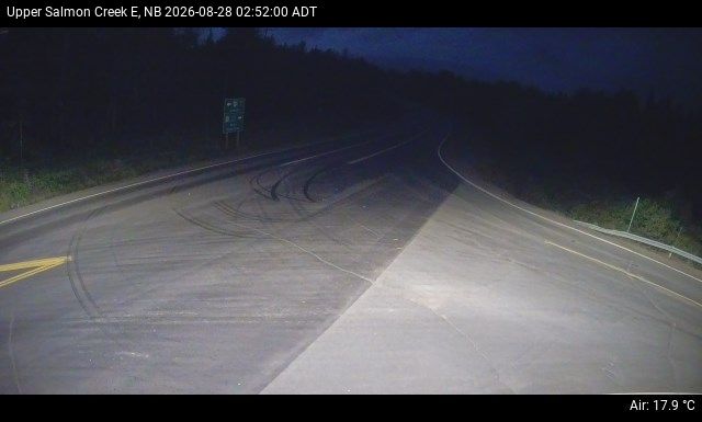 Web Cam image of Upper Salmon Creek (NB Highway 10)