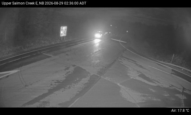 Web Cam image of Upper Salmon Creek (NB Highway 10)