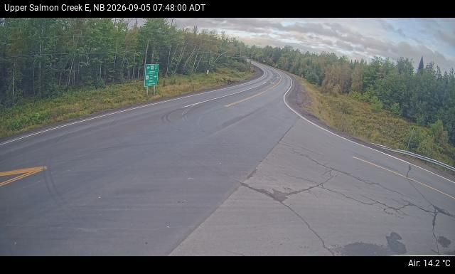 Web Cam image of Upper Salmon Creek (NB Highway 10)