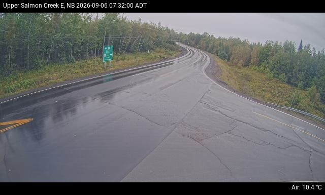 Web Cam image of Upper Salmon Creek (NB Highway 10)