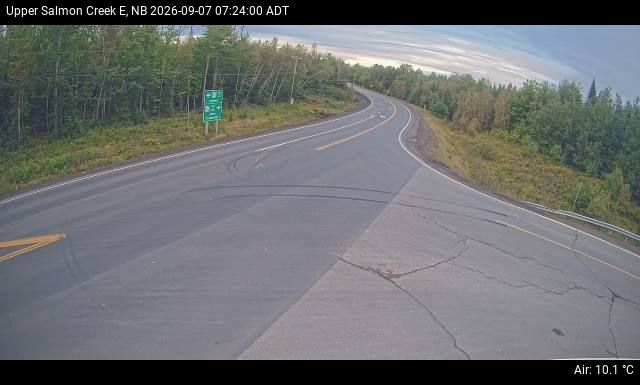 Web Cam image of Upper Salmon Creek (NB Highway 10)