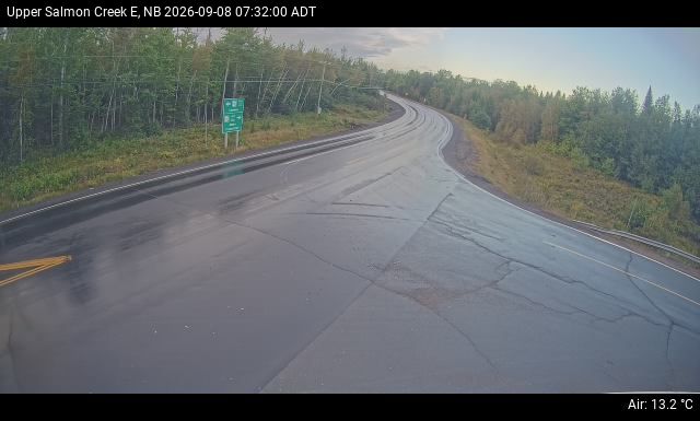 Web Cam image of Upper Salmon Creek (NB Highway 10)