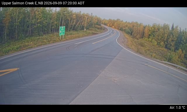 Web Cam image of Upper Salmon Creek (NB Highway 10)