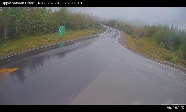 Web Cam image of Upper Salmon Creek (NB Highway 10)