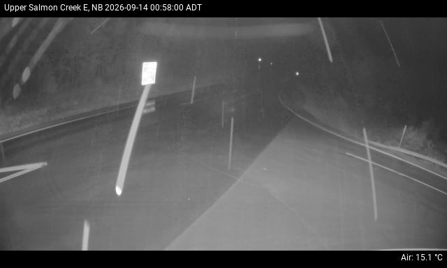Web Cam image of Upper Salmon Creek (NB Highway 10)